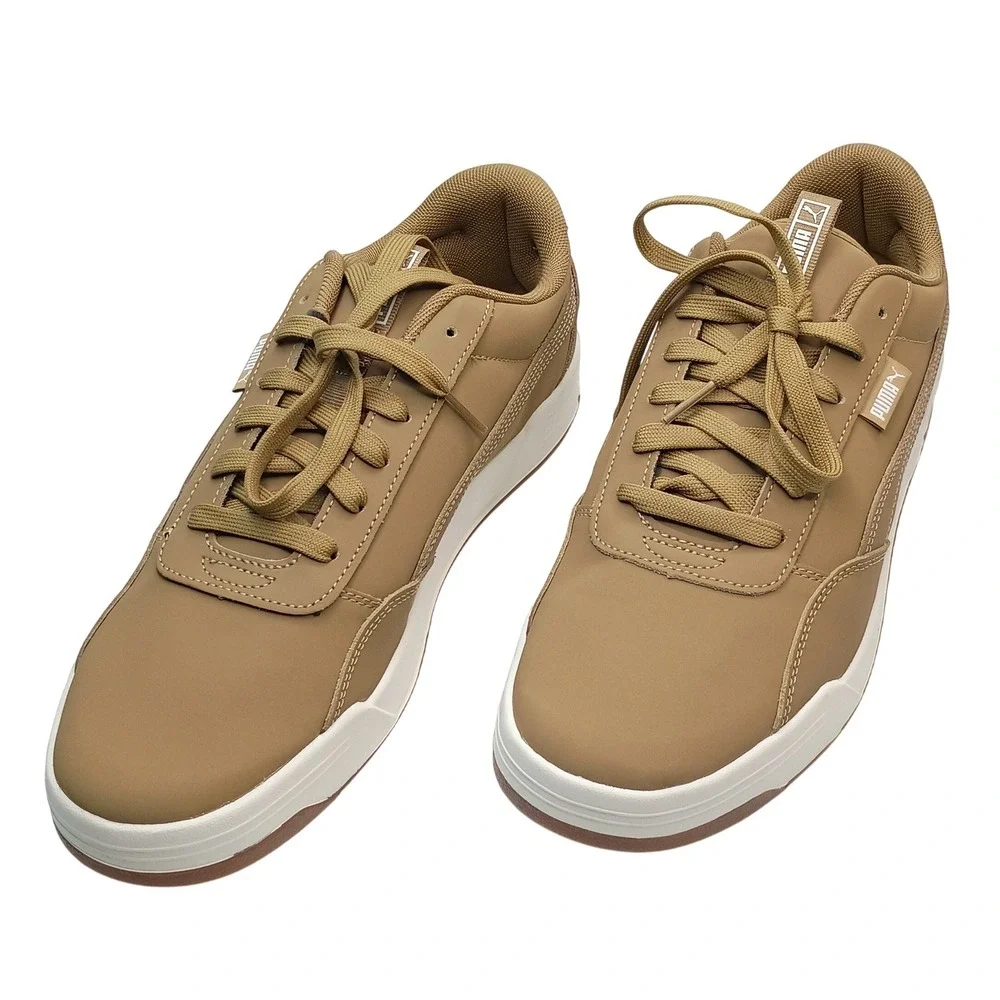 Puma C-Rey Sneaker Men Size 12 Tan SoftFoam Low Top 403556-01